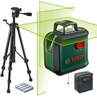 Kryžminių linijų lazeris Bosch Advanced Level 360 Set